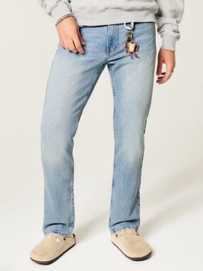 Hollister Light Blue Slim Straight Men’s Jeans